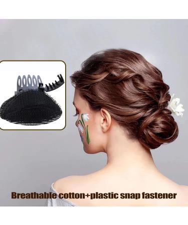 PMELCXD Bump It Up Volume Hair Base 12 Pieces Set Sponge Styling Insert Braid Tool Hair Bump Up Comb Clip Bun Hair Pad Accessories for Women Girls DIY Hairstyle - Buy Online on GoSupps.com