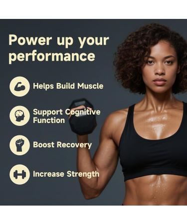 Creatine Monohydrate Gummies Complex for Men & Women 60 Gummies Advanced Formula Muscle Strength Muscle Builder Energy Boost - Buy Online on GoSupps.com