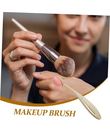Housoutil Foundation Brush Concealer Brush Blusher Brush Cosmetic Brush Makeup Tools Toothbrush Type - Buy Online on GoSupps.com