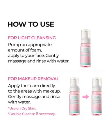 Dr.Melaxin Melting Cleanser - Hypoallergenic Makeup remover with Quick Bubble, Deep Pore Cleansing for all skin type, 150ml - Buy Online on GoSupps.com