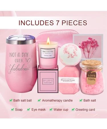 Relaxing Spa Gift Basket | Best Birthday Gifts for Women | Self Care Gifts for Mother's Day Christmas & Valentine's Day - Buy Online on GoSupps.com