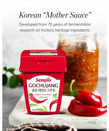 Sempio Doenjang Soybean Paste 460g Bundled with Gochujang Classic 500g - Buy Online on GoSupps.com
