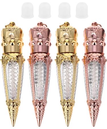 Minkissy 10-Pack Clear Lip Gloss & Deodorant Tubes - Empty Quadratic Lip Gloss Bottles for DIY Lipstick and Stickers - Buy Online on GoSupps.com