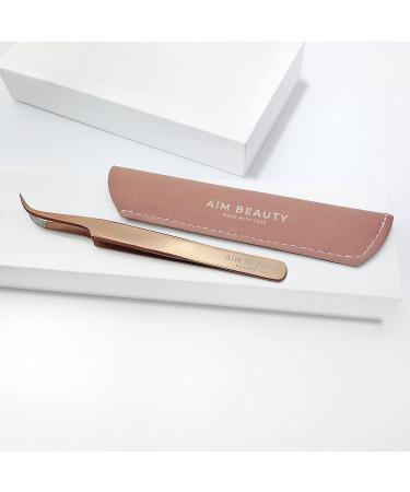 Beauty Tweezers Diamond Edition Set | Rose Gold Eyelash & Nail Design Accessories | International Shipping - Buy Online on GoSupps.com