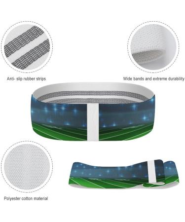 Shop U.S. Football Field Yoga Workout Bands | Comfort Legs Booty Resistance Straps - Ideal for Physical Therapy - Buy Online on GoSupps.com