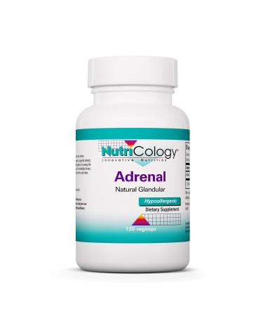 Nutricology Adrenal Natural Glandular 150 Vegi Caps