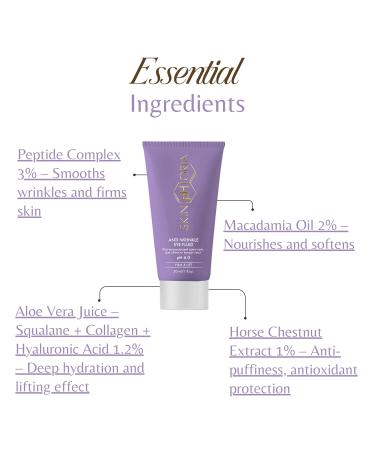 SKINPHORIA Anti-Wrinkle Eye Fluid with Collagen, Squalane & Hyaluronic Acid Smooth Fine Lines, Firm & Hydrate Skin Under Eye Cream Helps Reduce the Look of Puffiness & Restore Radiance 30ml - Buy Online on GoSupps.com