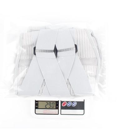 Siopob Back Brace | Anti-Skid Lumbar Support - Lower Back Brace With Adjustable Support Straps Anti-Skid Sweat- Band Com-fortable Gym Accessories Gray Size S - Buy Online on GoSupps.com