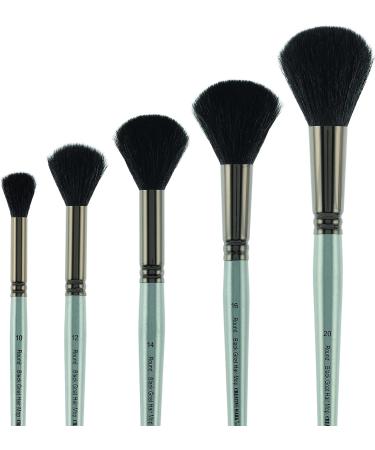 Creative Mark Natural Black Goat Hair Mop Brush - Short Handled for Watercolor, Oil, Acrylic Painting - Round #20 - Buy Online on GoSupps.com