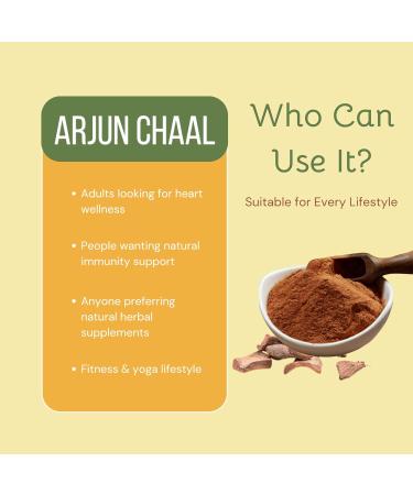 Organic Arjun Chal Powder 100% Pure Terminalia Arjuna Bark | Unpolished No Roasting | Heart Health & Cholesterol Support | Herbal Supplement | Vegan & Non-GMO | (7 Ounce) 7 Ounce (Pack of 1) - Buy Online on GoSupps.com