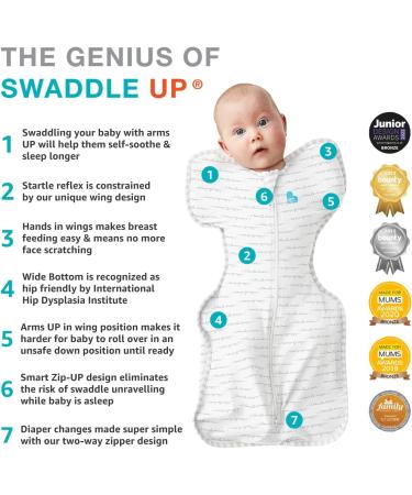 Love To Dream Swaddle UP Self-Soothing Baby Sleeping Bag | Olive Newborn (2.2-3.8kg) | Calms Startle Reflex | Suitable for All Seasons | North Star Design - Buy Online on GoSupps.com