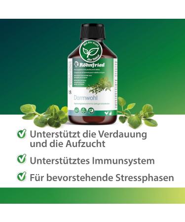 R hnfried Darmwohl - Enhance Digestion for Rabbits Rodents & Small Animals (250 ml) - International Shipping Available - Buy Online on GoSupps.com