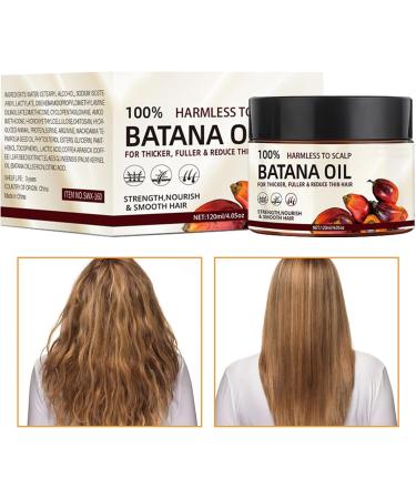 Generisch Batanaa Hair Cream with Batanaa Oil Non-Greasy 120 ml Close and Light Volume of Ha-ir Mask with Natural Plant Extracts for Deep Conditioning - Buy Online on GoSupps.com
