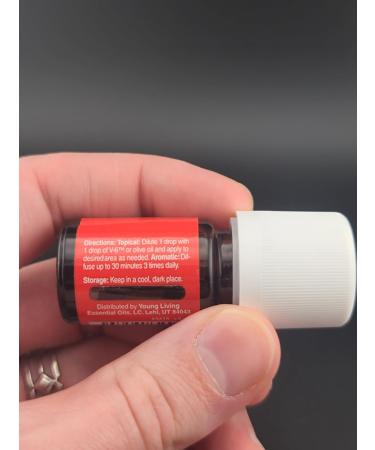 Young Living Raven Essential Oil 5 ml - Cooling Chest & Throat Blend with Peppermint & Eucalyptus | Tranquility & Relaxation - Buy Online on GoSupps.com