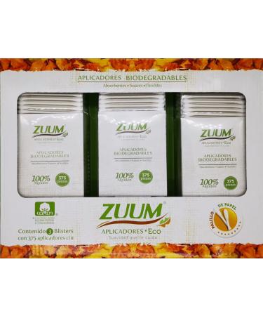 Set with 1125 Biodegradable 100% Cotton Swabs