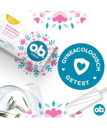 O.B. Original Super Plus Tampons - StayDry Technology for Heavy Days | 16 Pack - Buy Online on GoSupps.com