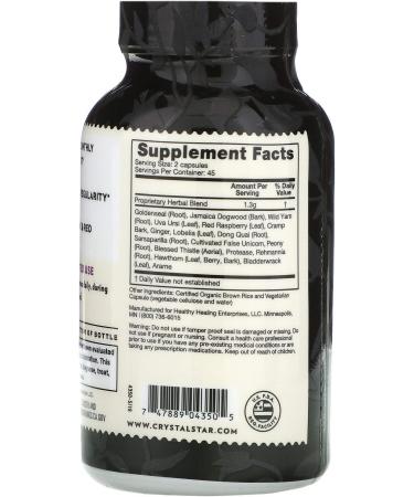 Crystal Star Women's Best Friend - 90 Vegetarian Capsules for Optimal Health - Buy Online on GoSupps.com