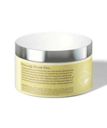 Natural Elephant Body Butter - Shea Butter Dead Sea Minerals & Vitamin E - Hydrating Cream Cruelty-Free Paraben-Free - 9 oz Lemon - Buy Online on GoSupps.com