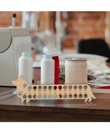 Exceart Crochet Crossstick Wire-Rap Board & Plate - Wood Coil Holder for Yarn Storage | Perfect for Crochet Animals - Buy Online on GoSupps.com