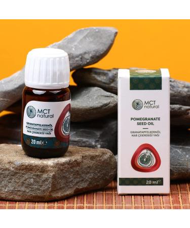 MCT Natural Pomegranate Kernel Oil 20ml | 100% Natural Essential & Massage Oil | Aromatherapy for Itching Relief - Buy Online on GoSupps.com