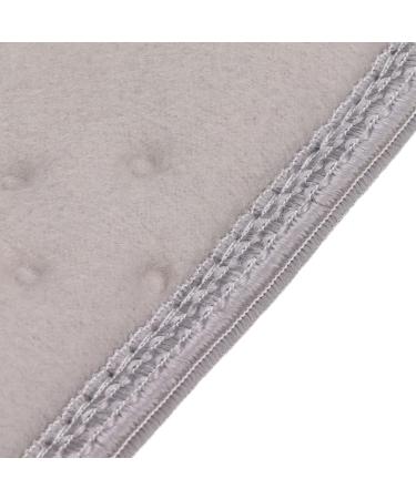 Skin-Friendly Electric Heated Chair Cushion - Promotes Circulation - Polyester Fiber - Grey - Buy Online on GoSupps.com