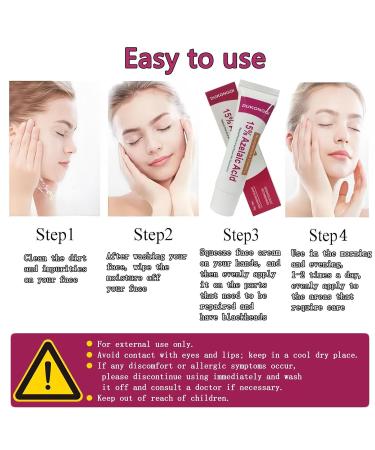 Azelaic Acid for Face Balance Skin Tone & Cleanse Pores Azelaic Acid Serum Relieve Acne Blackhead & Redness Premium Skin Care 20g (1PCS) 1 Pack (20g) - Buy Online on GoSupps.com
