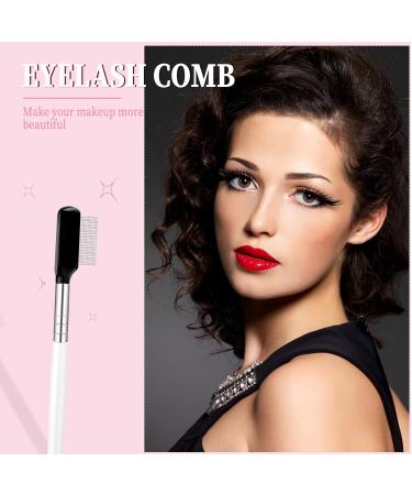 Professional Metal Eyelash Comb & Separator Tool | Eyelash Curler & Definer with Stainless Steel Teeth | Eyebrow Makeup Cosmetic Tool for Women & Girls - Shop Internationally - Buy Online on GoSupps.com