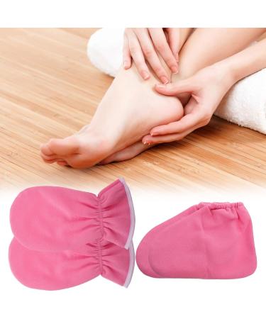 Frcolor Paraffin Wax Mitts & Booties Set - 4pcs Hand & Foot Spa Treatment Pink - Premium Moisturizing Care for Soft Skin - Buy Online on GoSupps.com