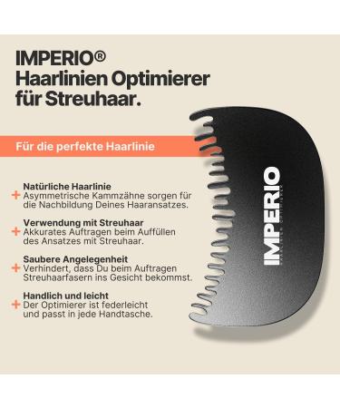 IMPERIO Hairline Optimizer - Achieve a Natural Look for Loose Hair with Hair Fibers | International Shipping Available - Buy Online on GoSupps.com