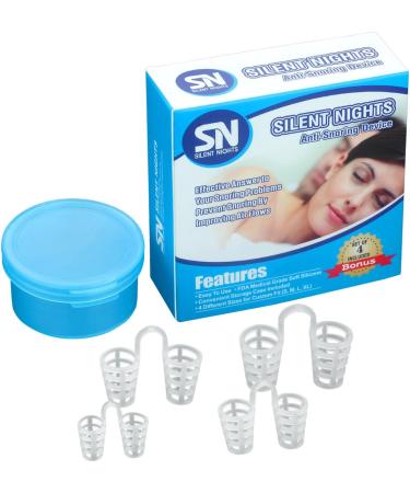 Anti-Snoring Nose Vents - Stop Snore Solution for Better Sleep - Nasal Dilator for Breathing Relief - Buy Online on GoSupps.com