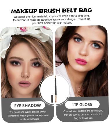 minkissy Retractable Lip Dual End Eyeshadow Lipstick Wands Concealer Brush Wand Travel Brush Tool Eyelash Applicator Brush Eyeliner Brush Smudge Stick Double Head Metal Miss - Buy Online on GoSupps.com