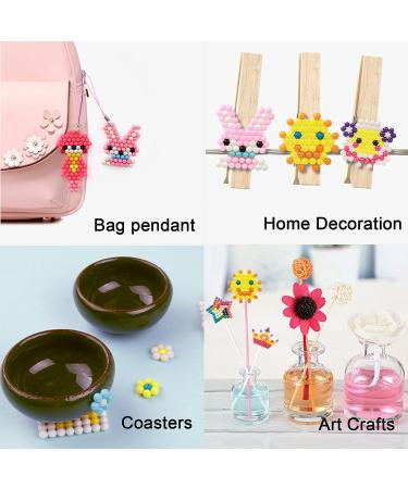 Lemical 25 Colors 5000pcs Magic Water Fuse Beads Set for Kids & Adults - DIY Craft Kit with Pegboard, Spray Bottle, and Manual - Buy Online on GoSupps.com