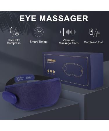 Heated Eye Mask - USB Moisturizing Eye Mask for Dry Eyes & Sleep - Portable Electric Warm Eye Mask for Men & Women - Buy Online on GoSupps.com