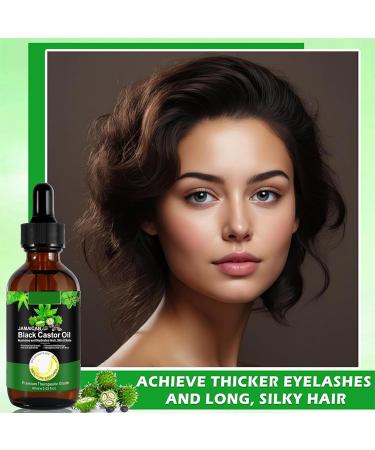 AONAT Jamaican Black Castor Oil Black Castor Oil for Hair Growth 60ml Pure Natural Cold Pressed Oil for Eyebrows Eyelashes Hair Growth Nails and Skin - Buy Online on GoSupps.com