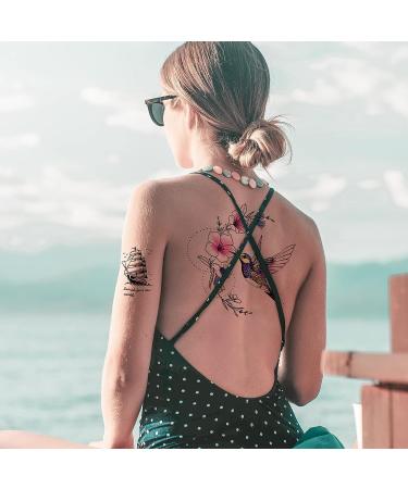Aresvns Small Flowers Temporary Tattoo for Women - 150+ Waterproof Designs for Teens & Girls - Buy Online on GoSupps.com