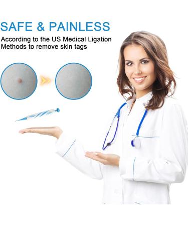 AQSQWQ Skin Tag Treatment Kit Auto Skin Tag Remover Kit Wart Removal Kit 2-8mm 2 in 1 Skin Tag Treatment Kit Suitable for All Body Parts - Buy Online on GoSupps.com