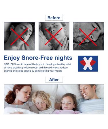 120 Pcs Mouth Tape Sleep Strips - Professional Snoring Reduction Aid for Better Sleep - Buy Online on GoSupps.com