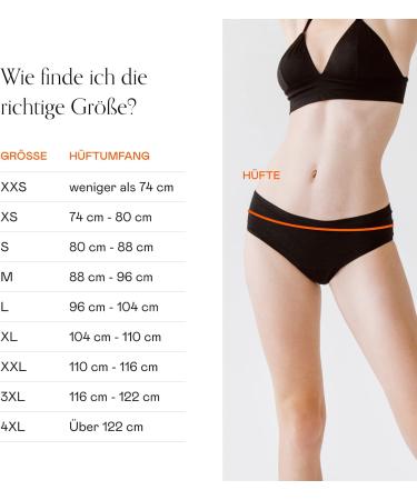 Snuggs Classic Menstrual Underwear | Strong Absorbent Period Panties | Sustainable Recycled Nylon | XXL Beige - Made in EU - Buy Online on GoSupps.com
