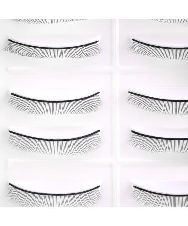10 Pairs of Self-Adhesive False Eyelashes - Perfect for Beginners & Eyelash Extensions | High-Quality Makeup Lashes for Practice - Buy Online on GoSupps.com