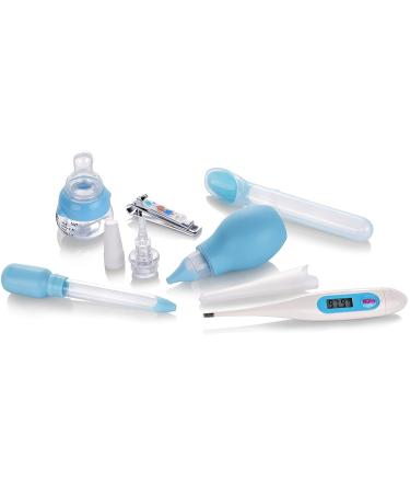 Nuby Complete Nursery Care Medical Kit - Small 7-Piece Set (Blue) for Healthy Baby - Buy Online on GoSupps.com