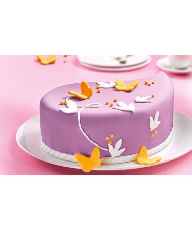 Ruf Fondant Lila - Vegan & Gluten-Free Modeling Fondant for Figures Flowers & Letters | 250g Purple Roll Fondant - No Palm Oil - Buy Online on GoSupps.com