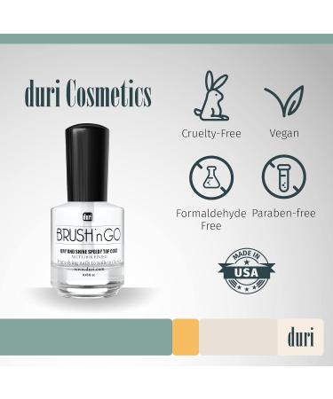 Buy Duri Brush n Go Dry and Shine Top Coat & Drop n Go Nail Polish Drying Drops - Pack of 2 | Fast International Shipping - Buy Online on GoSupps.com