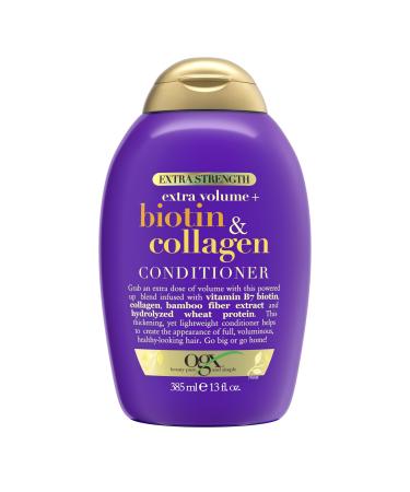 OGX Extra Strength Biotin and Collagen Conditioner 13 fl oz Sulfate-Free Thicker Fuller Hair
