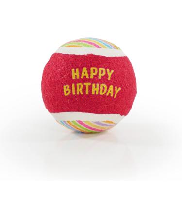 Rosewood Birthday Tennis balls Gift for dogs Pack of 3 Tennis Balls for all dogs 3 Count (Pack of 1) - Buy Online on GoSupps.com