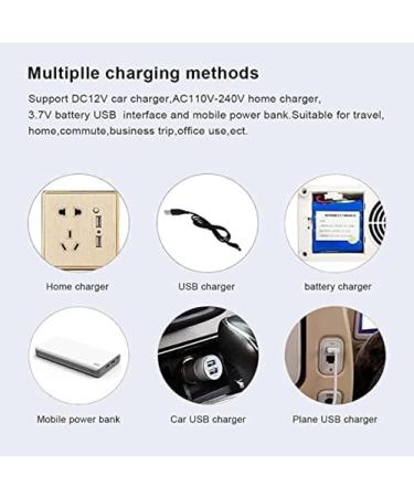 Insulin Cooler Portable Electric Portable Cooler Intelligent Mini Fridge with Large Refrigeration Space for Medical Cooler Bag for Travel Medication Refrigerator - Buy Online on GoSupps.com