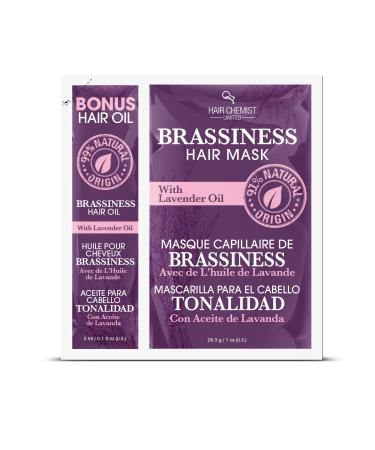 Hair Chemist Brassiness Hair Mask with Lavender Oil Packette 1 ounce
