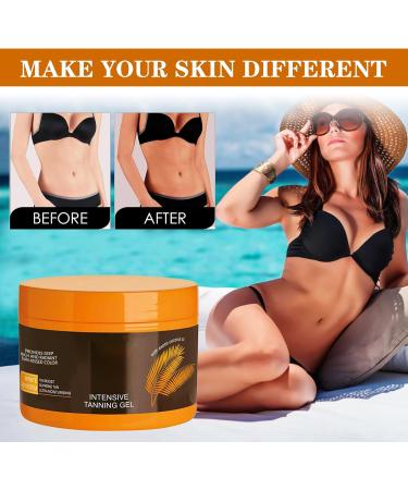FunnAura Intensive Tanning Gel Tanning Accelerator Cream for Sunbeds & Outdoor Sun - Buy Online on GoSupps.com