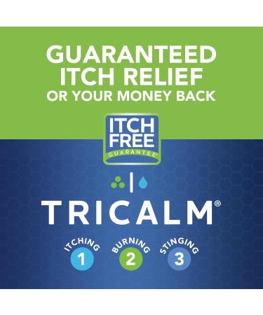TriCalm Soothing Anti-Itch Hydrogel Steroid-Free Relief for Bug Bites & Eczema | 2 Fl Oz - International Shipping Available - Buy Online on GoSupps.com
