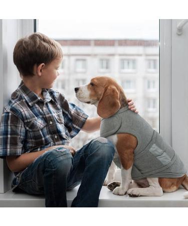 Dog Fear Vest | Anti-Fear Jacket & Stress Relief Shirt for Calm Travel - Perfect for Fireworks Thunder & Separation Anxiety - Buy Online on GoSupps.com