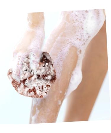 ORFOFE 1 Set Bath Towel Bath Scrubber Towel Back Washers for Shower Back Cleaner Loofah Strap Brown Nylon - Buy Online on GoSupps.com